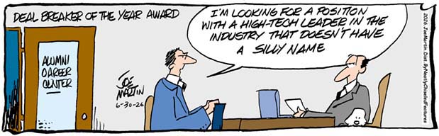 Today's Mister Boffo is missing.